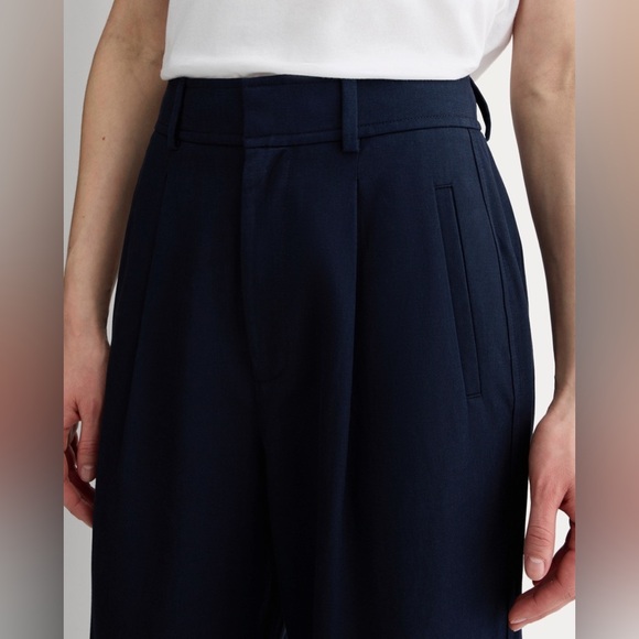 Everlane The Draper Pleated Pant Size 16 NWT Brand New Preppy - Picture 3 of 15